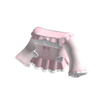 Cute Pink Ruffled Valentines Angel Dress