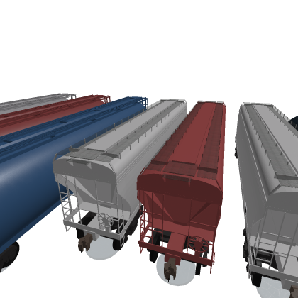 Ultimate 6 Stud Rolling Stock Pack