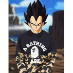 Vegeta lit gang