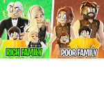 broke family vs rich family