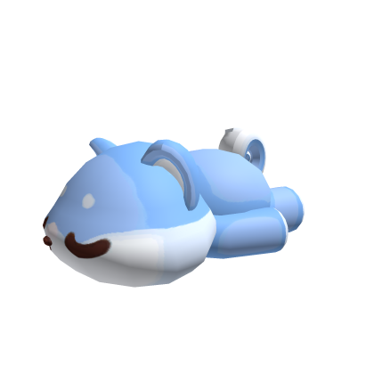 Cute Shiba Shoulder Pal (Blue) thumbnail