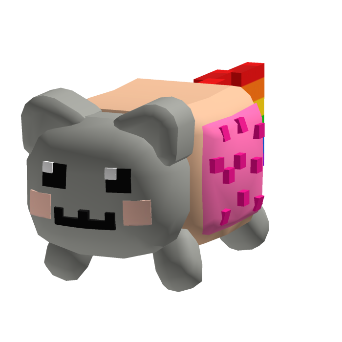 Cute Nyan Cat Plush around Waist
