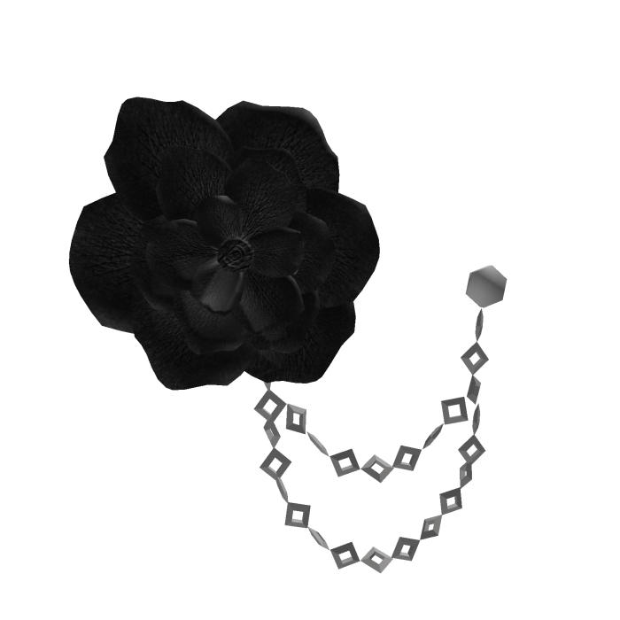 Circus Black Rose Lapel