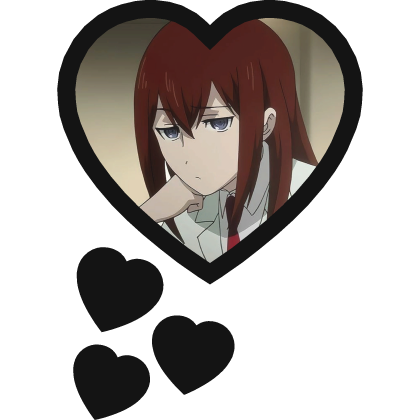 Kurisu Makise Thinking Hearts Steins Gate