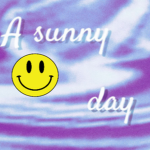 A SUNNY DAY:]