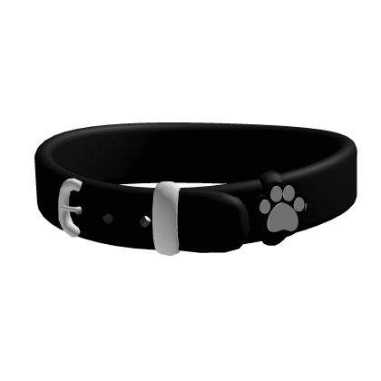 ♡ cute paw collar in black (3.0)