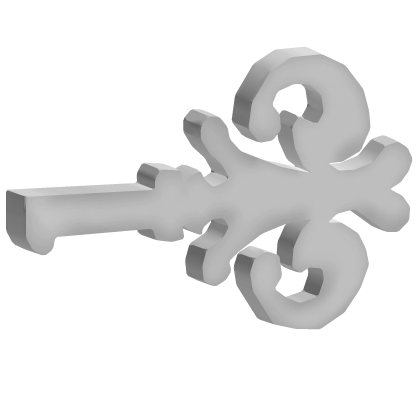 🔑 Back Wind-Up Key (Silver) 🔑