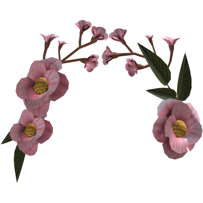 Pink & Wood Elegant Floral Headpiece
