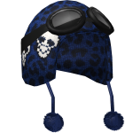 Vintage 2000s Skull Beanie w/ Goggles [LIMITED]