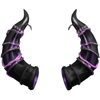 Purple Cyber Headphones Roblox item