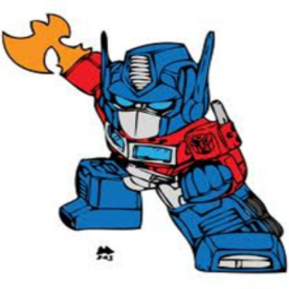 Optimus Prime (Cartoon) Roblox decal