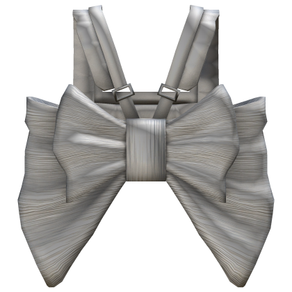 3.0 Giant Ribbon Bow on Back White Roblox item