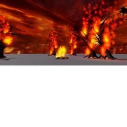 Stuff burning