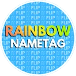 Rainbow Nametag