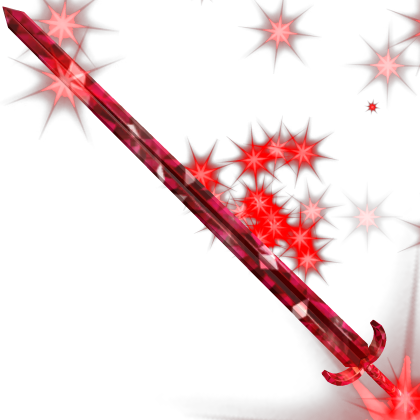 Red Sparkle Time Claymore