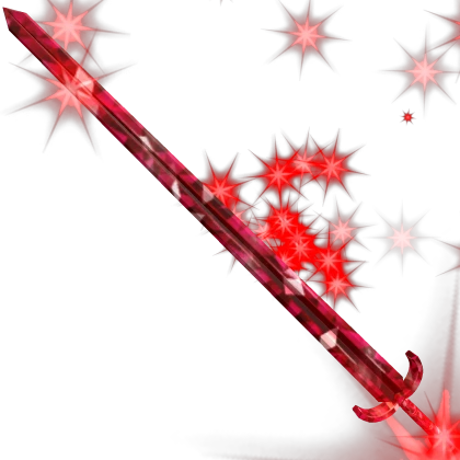 Red Sparkle Time Claymore
