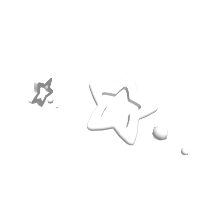 White Star Hairclips