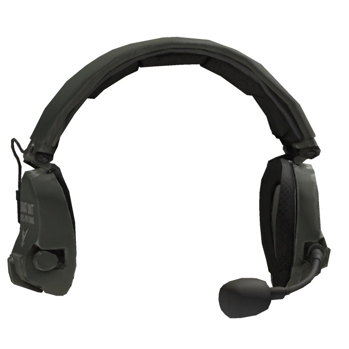 SWAT Tactical Headset Military Headphones Green