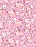 Ice cream strawberry cat