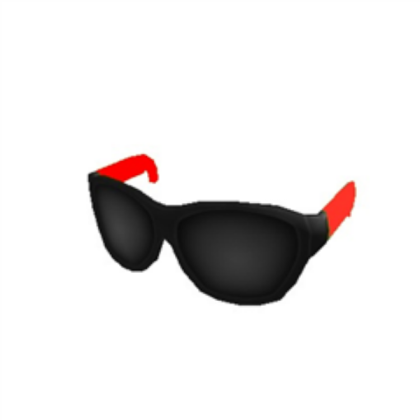 really red sunglasses Roblox decal
