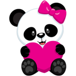 Lorena and her pandas/ lorena e seus pandas