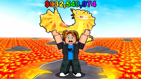 Survive LAVA for Brainrots!