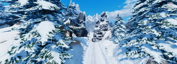 Realistic Winter Roblox Nature Assets Pack preview 1