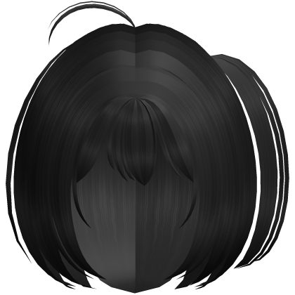 Short Anime Layered Bob (Black)