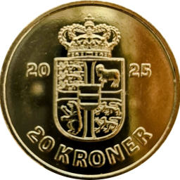 Denmark 20 Kroner - Frederik X