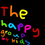 The happy group of kids :)