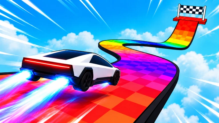 Obby But You're on a Flying Car thumbnail