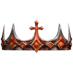 The Forsaken Fire Crossguard Crown