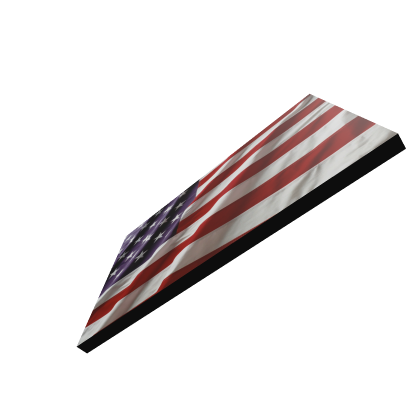 Flag Decal to be turned into American Waving Flag?