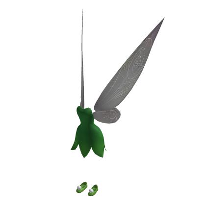 ✨ Tinkerbell's Fairy Pixie Leaf Green Dress