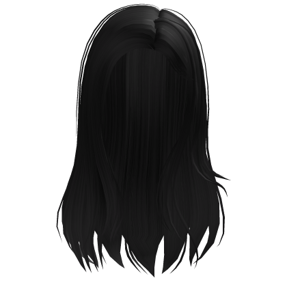 Black Flowy Hair thumbnail