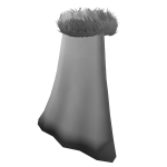White Fur Cape