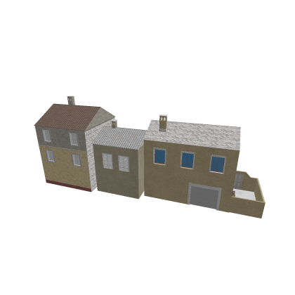 European 3D Houses
