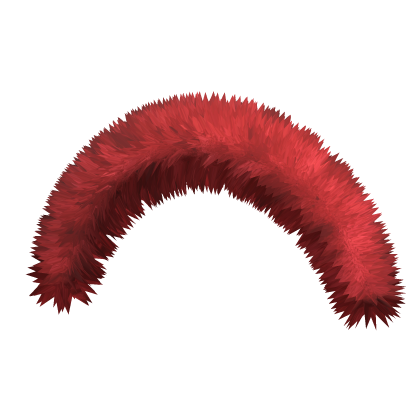 Red Y2K Fluffy Cute Korean Fur Headband • DD28