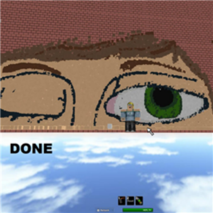 Wink finished spray paint Roblox decal
