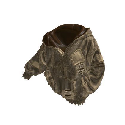Beige Wasteland Pocket Hoodie Roblox catalog item