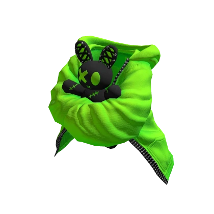 Huggable Bunny Jacket Green | Roblox Item - Rolimon's
