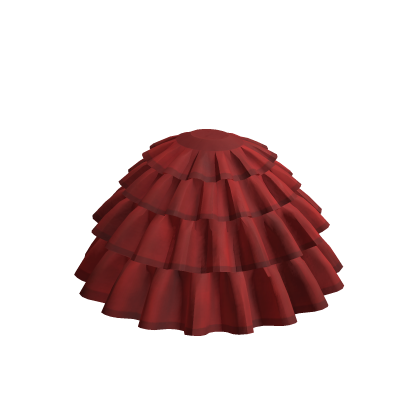 ♡ Pretty Ball Gown Skirt in Red thumbnail