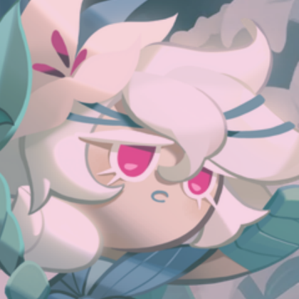 White Lily Cookie Roblox decal