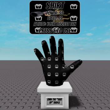 Shirt Glove TESTING GAME