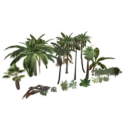 Realistic Plants/Trees Assets
