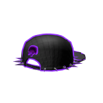 Purple Glitch Backwards Spike Flatbrim BBxK
