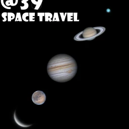 Space travel icon