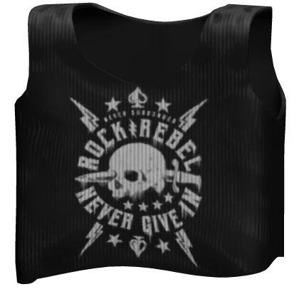Black Grunge Tank Top 1.0