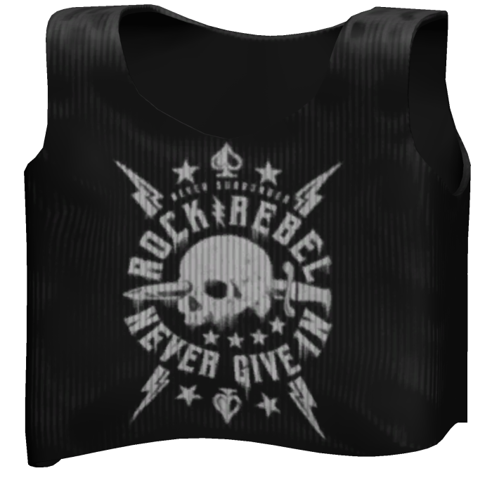 Black Grunge Tank Top 1.0