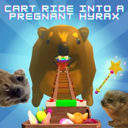 Cart ride into a Mama Hyrax icon